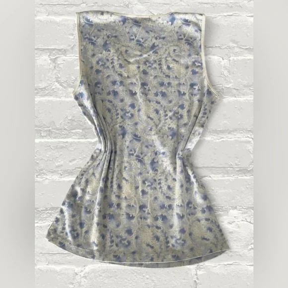 Lauren by Ralph Lauren Lace Trim Floral Tank Top - Picture 3 of 4